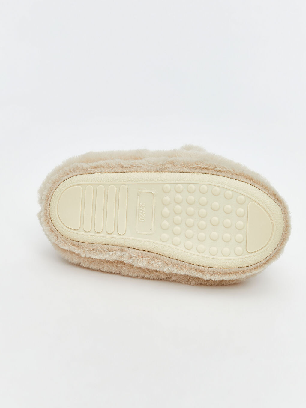 Bej Hayvan Figürlü Kız Bebek Panduf-3