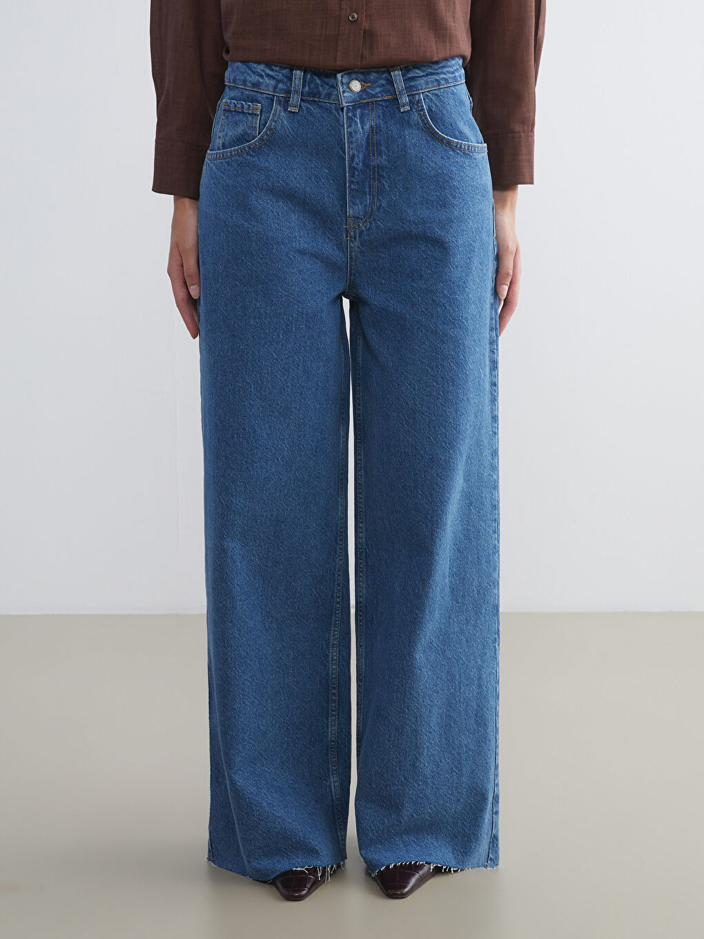 Wideleg Women's Jeans-1