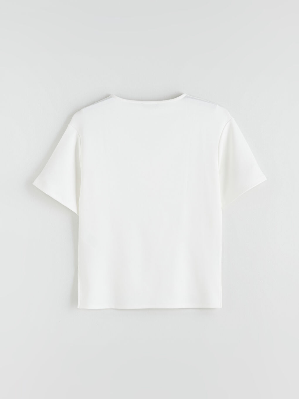 LCW Vision V Neck Women's T-Shirt -W5J458Z8-R9J