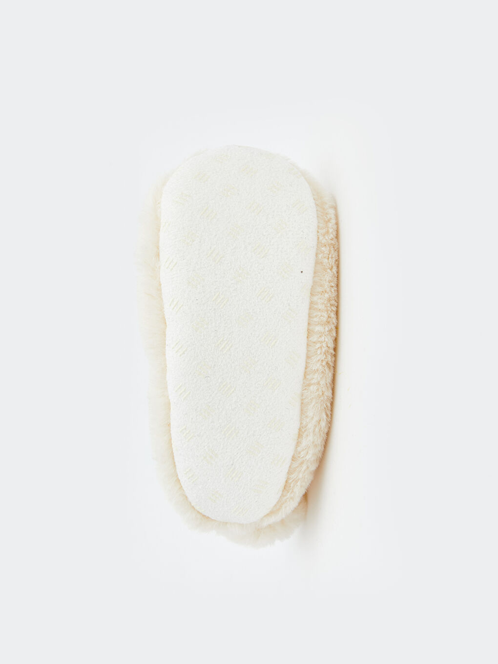 Ekru Tavşan Figürlü Pelüş Kız Bebek Panduf-3