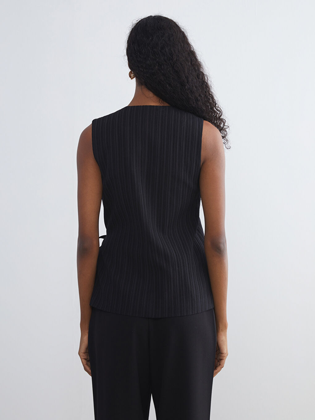 LCW Vision Woman BLACK Suit Waistcoat -W5J468Z8-CVL