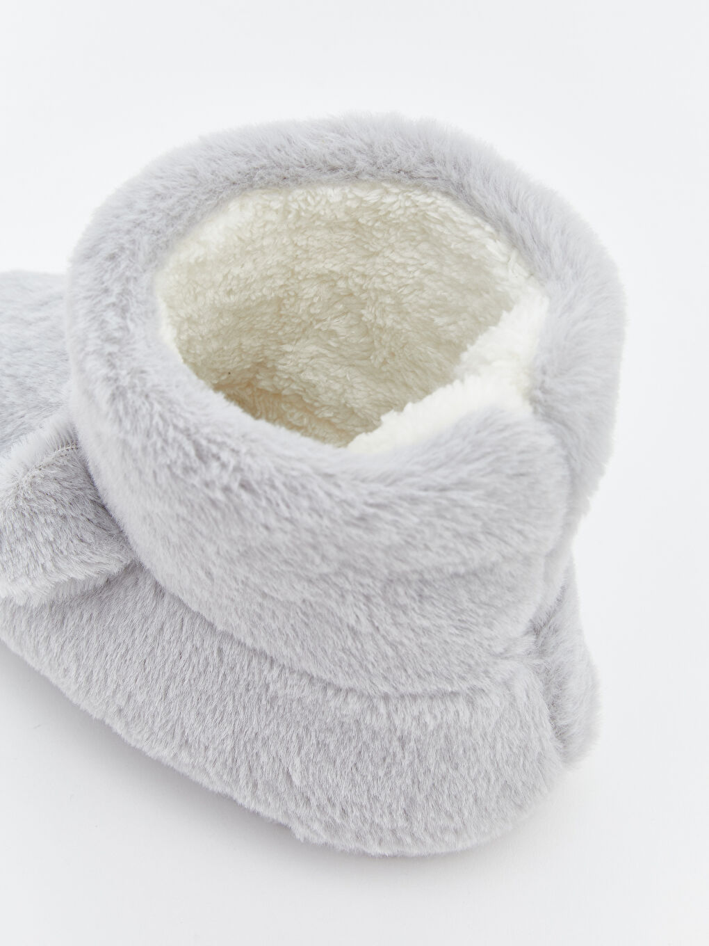 Gri Hayvan Figürlü Kız Bebek Panduf-5