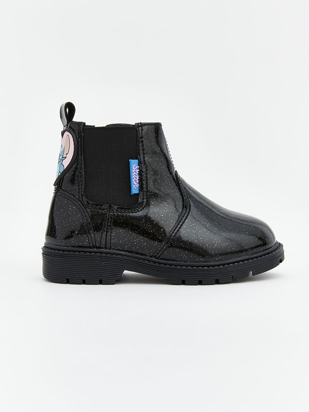 Siyah Parlak Görünümlü Kız Çocuk Bot-1