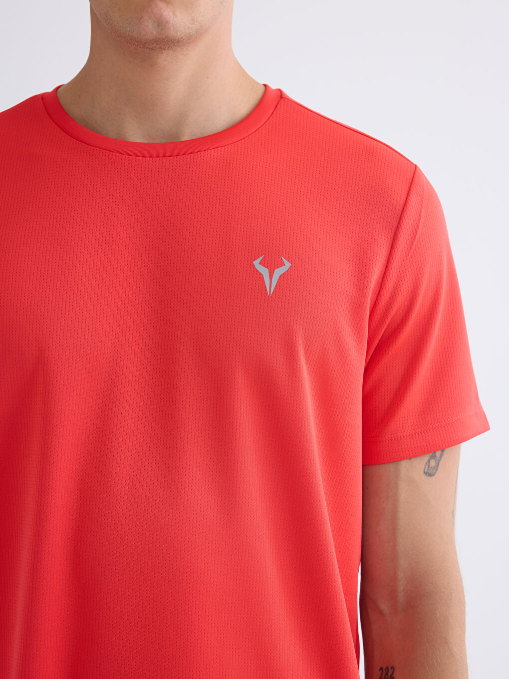 Crew Neck Men's Sports T-Shirt-2