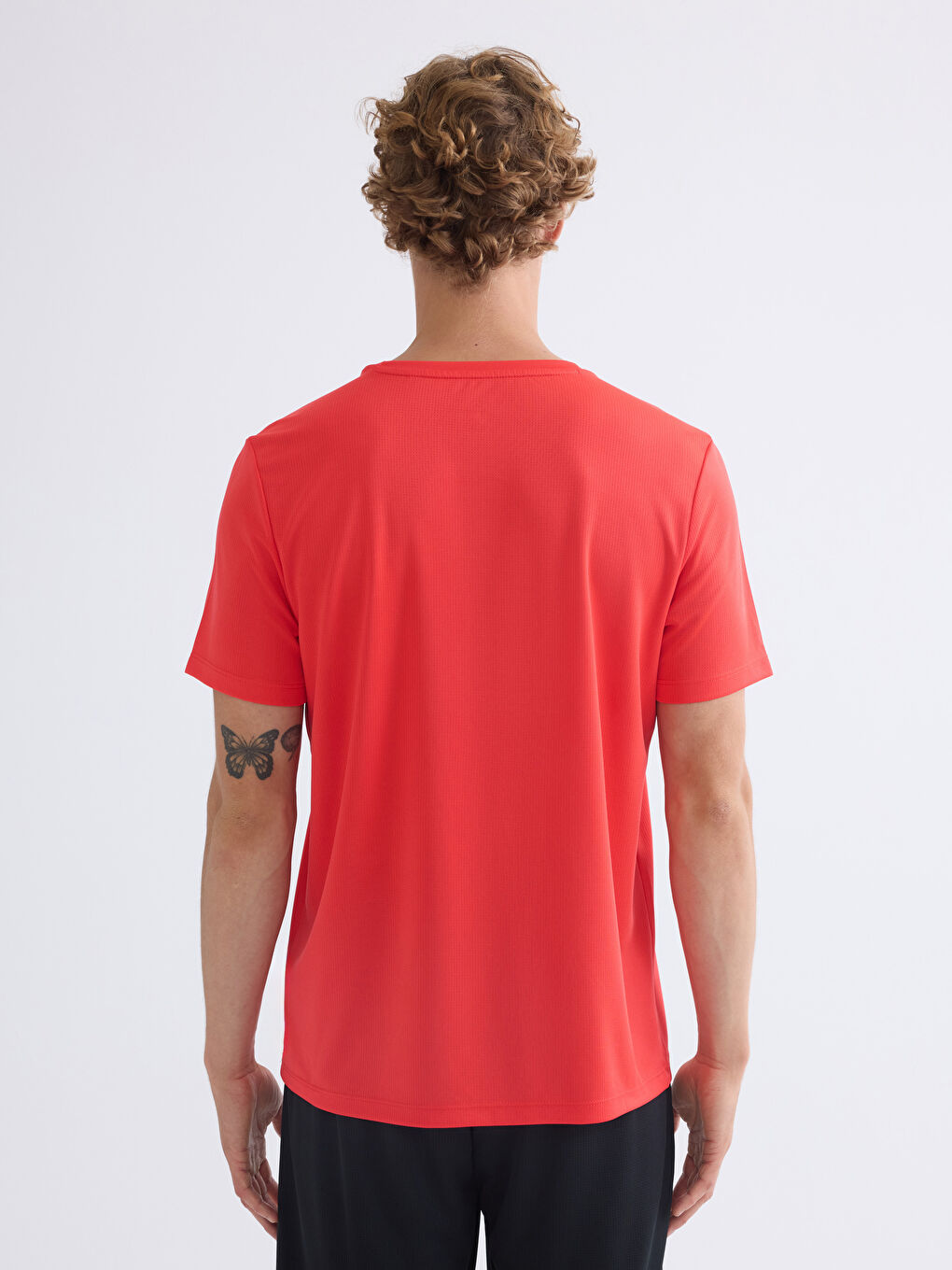 Crew Neck Men's Sports T-Shirt-3