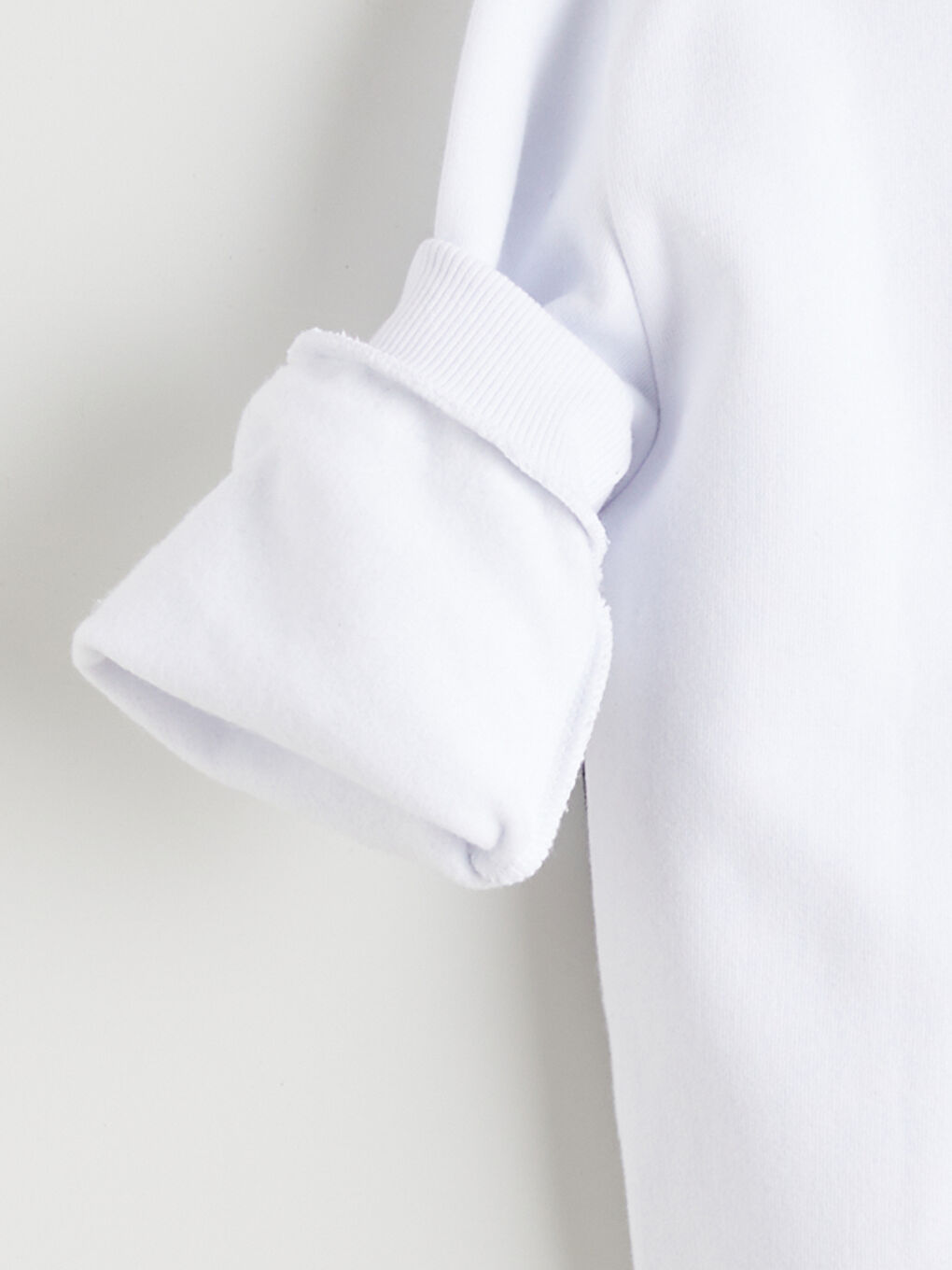 Siyah Beşiktaş Baskılı Erkek Çocuk Fermuarlı Sweatshirt-1