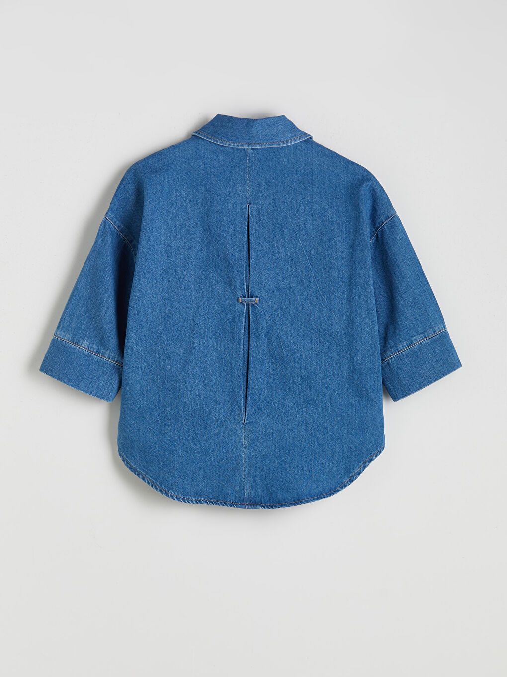 LCW Vision Loose Fit Women's Denim Shirt -W5J497Z8-507