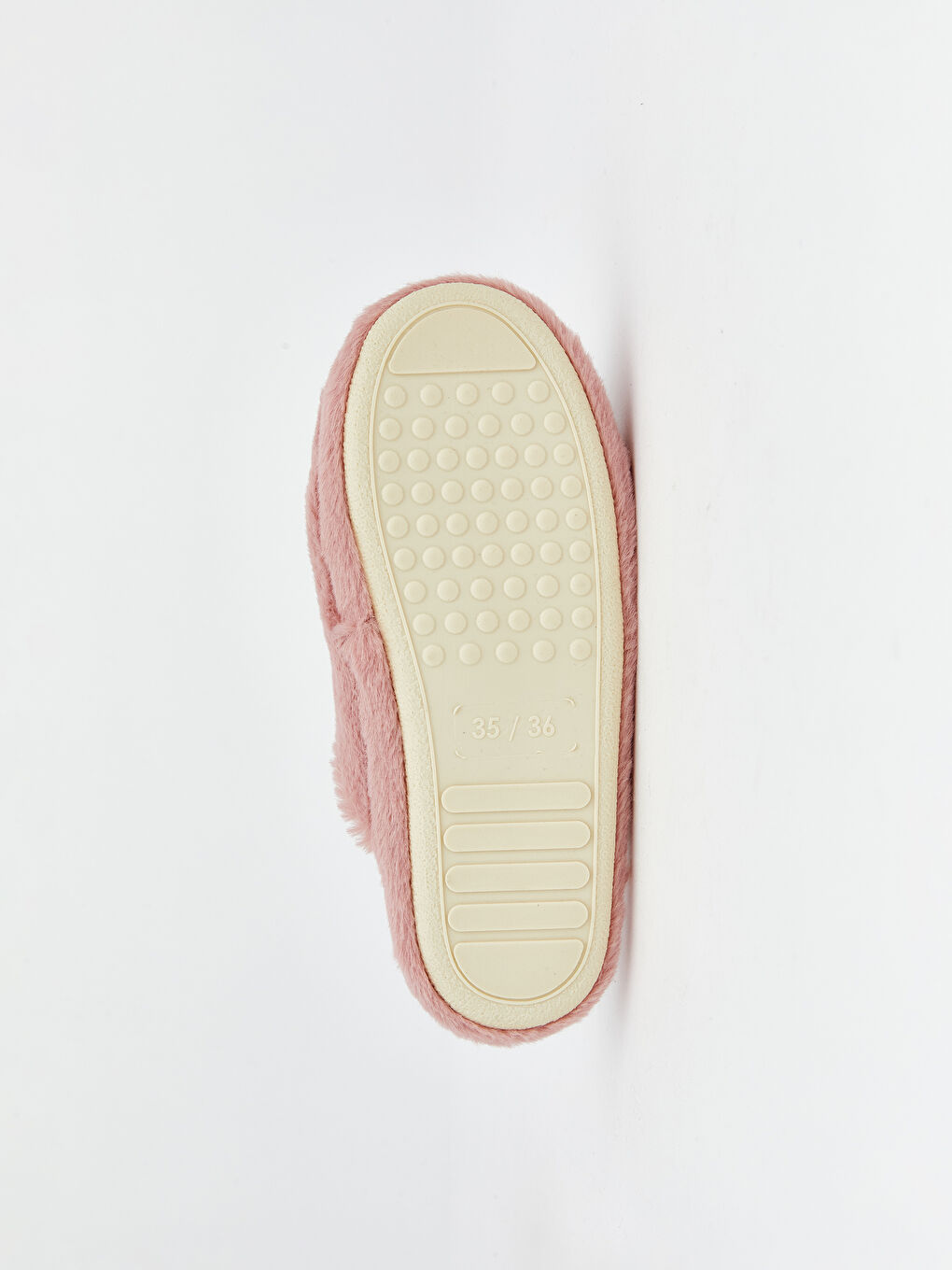 Pembe Kuromi Baskılı Kız Çocuk Pelüş Ev Terliği-3