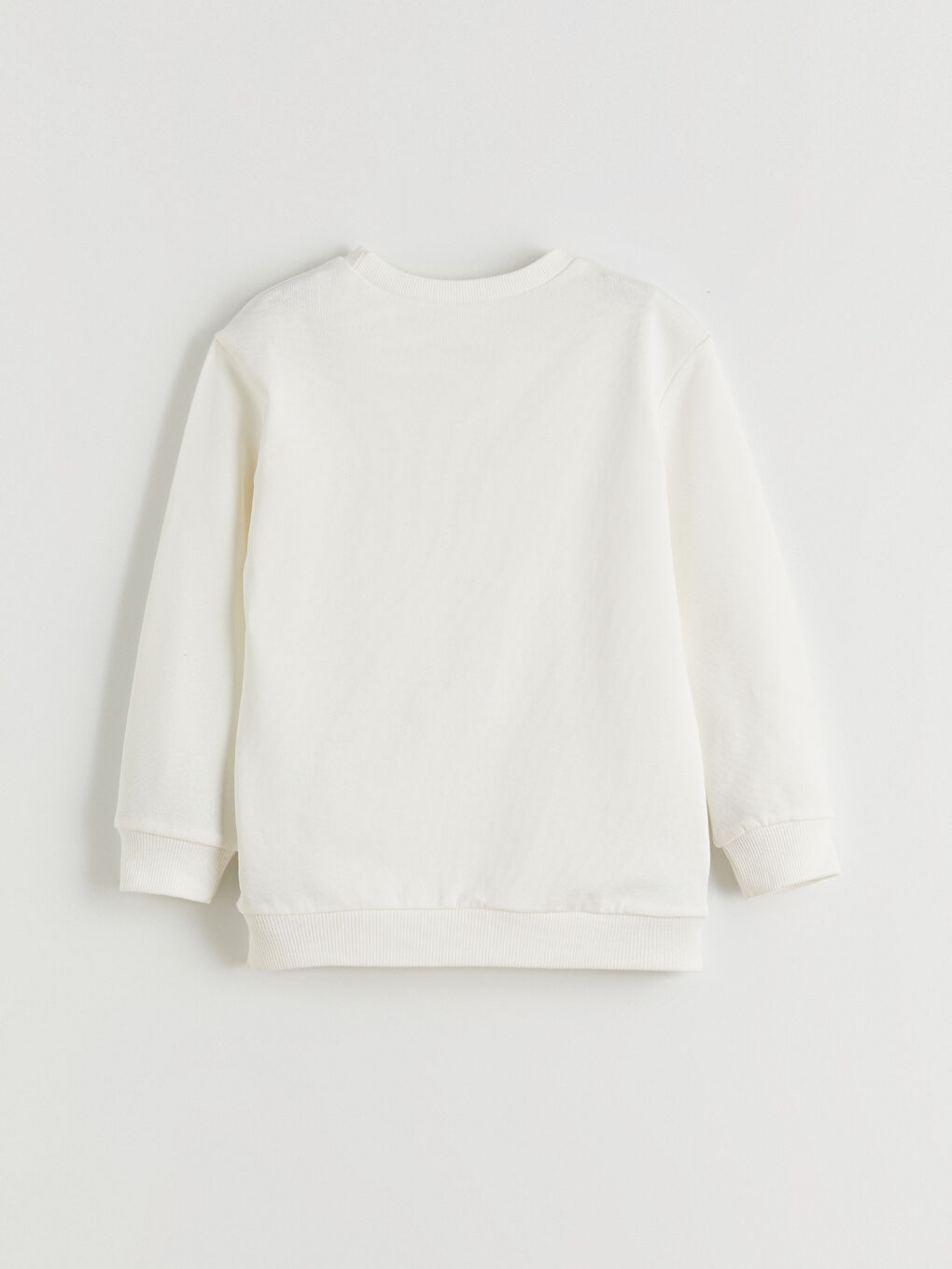Ekru Baskılı Erkek Çocuk Sweatshirt-3
