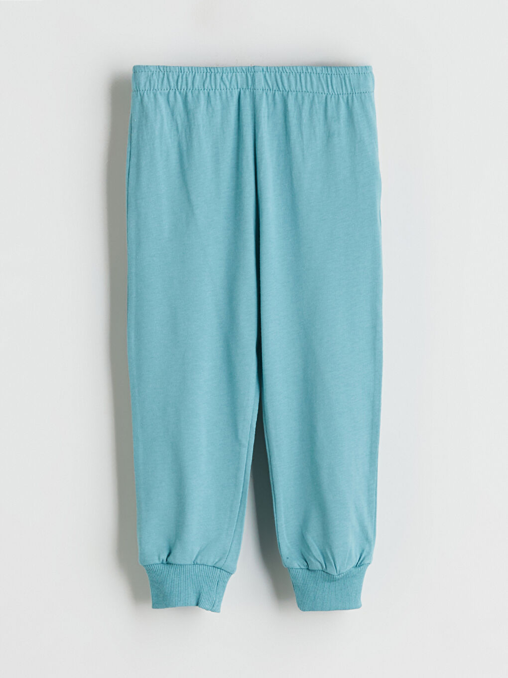 Mavi Bisiklet Yaka Erkek Bebek Sweatshirt ve Eşofman Alt 2'li-7