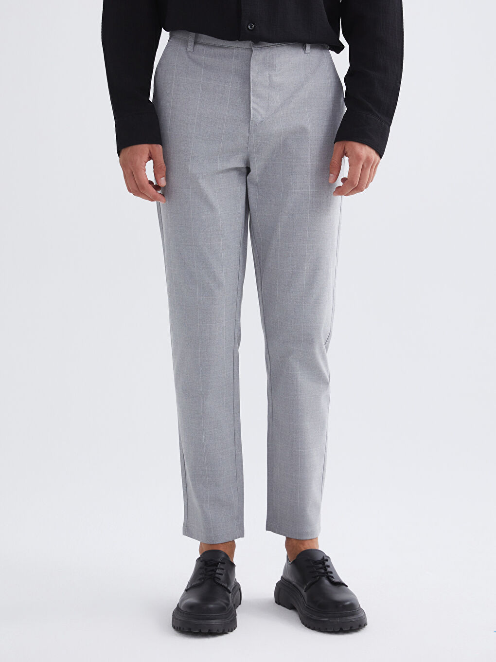 Slim Fit Men's Trousers-1