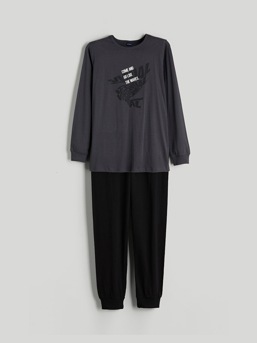 Crew Neck Boys' Pyjama Set