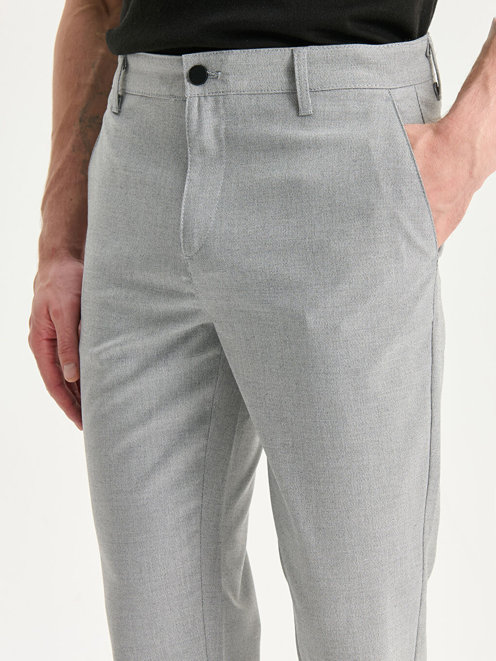 Slim Fit Men's Trousers-2