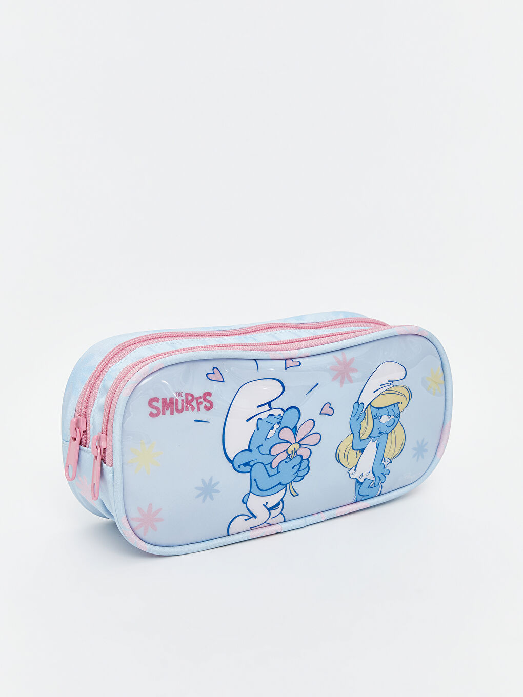 Şirinler Baskılı Kız Çocuk Kalem Kutusu-1