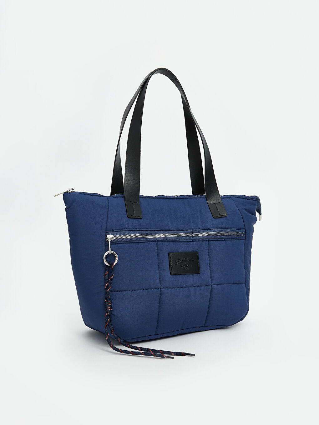 Lacivert Fermuarlı Kadın Kol Çantası-1