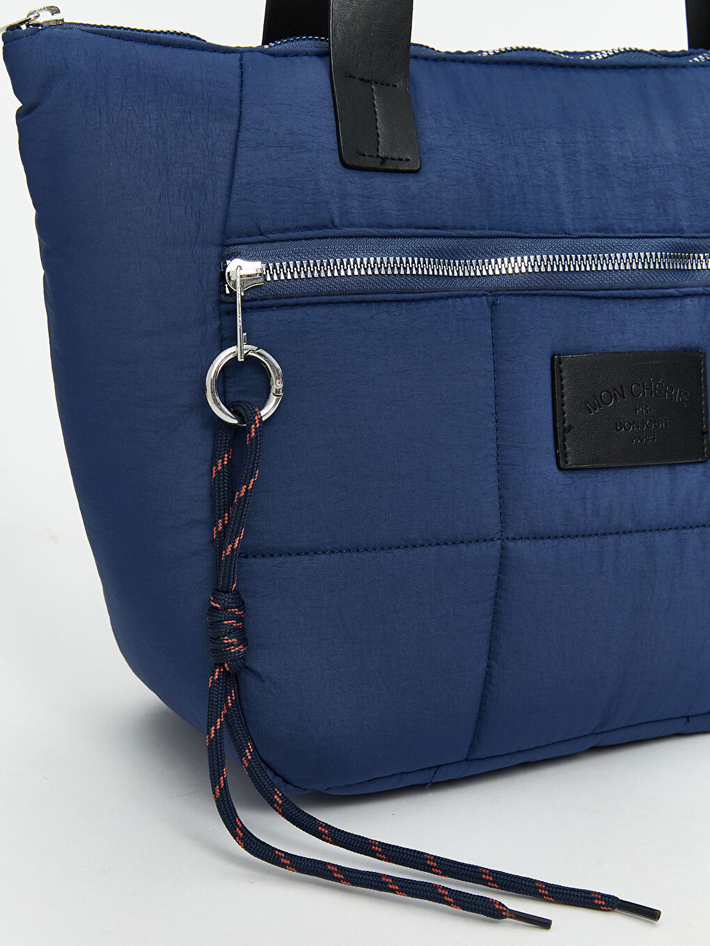 Lacivert Fermuarlı Kadın Kol Çantası-2