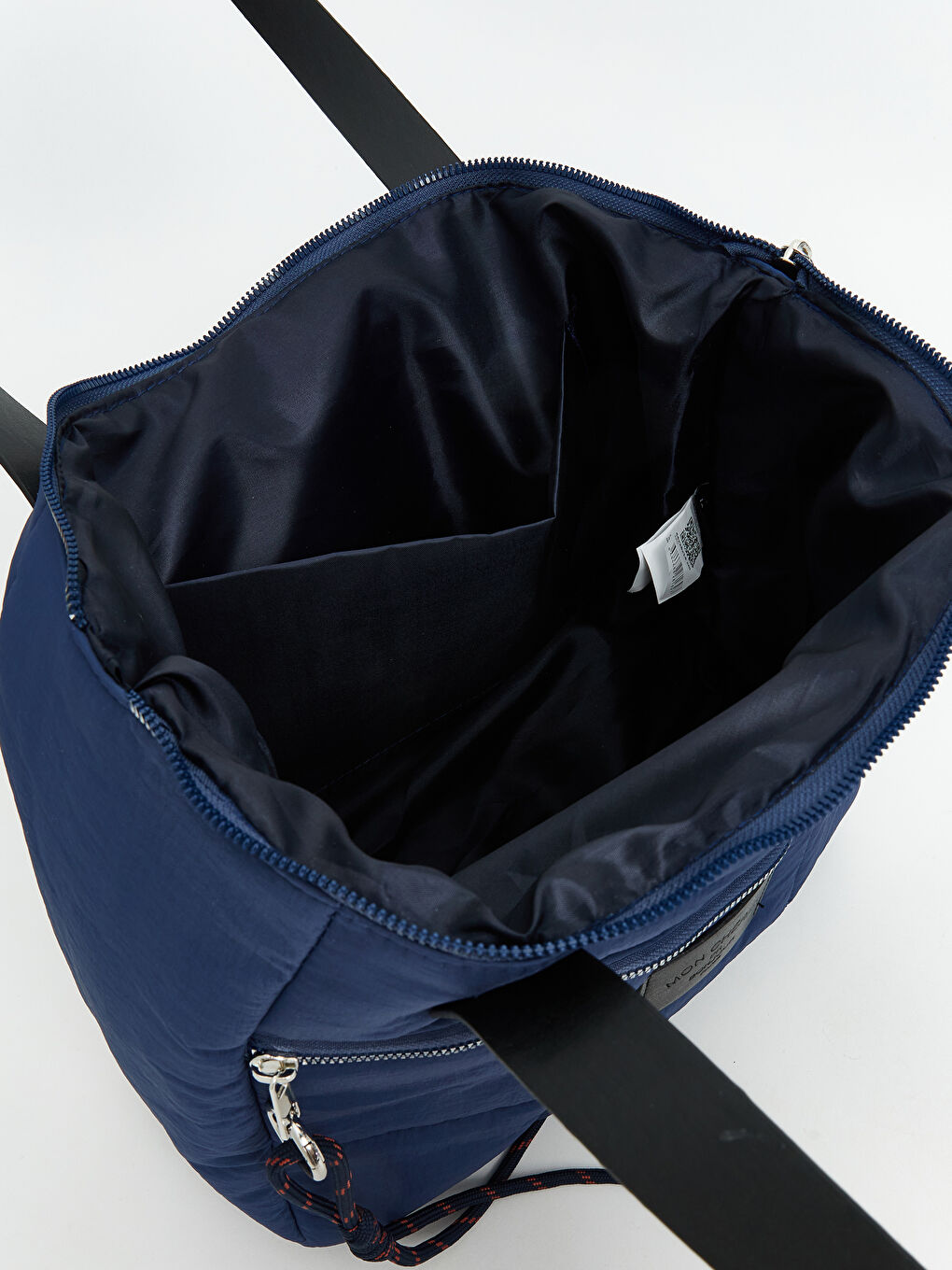 Lacivert Fermuarlı Kadın Kol Çantası-3