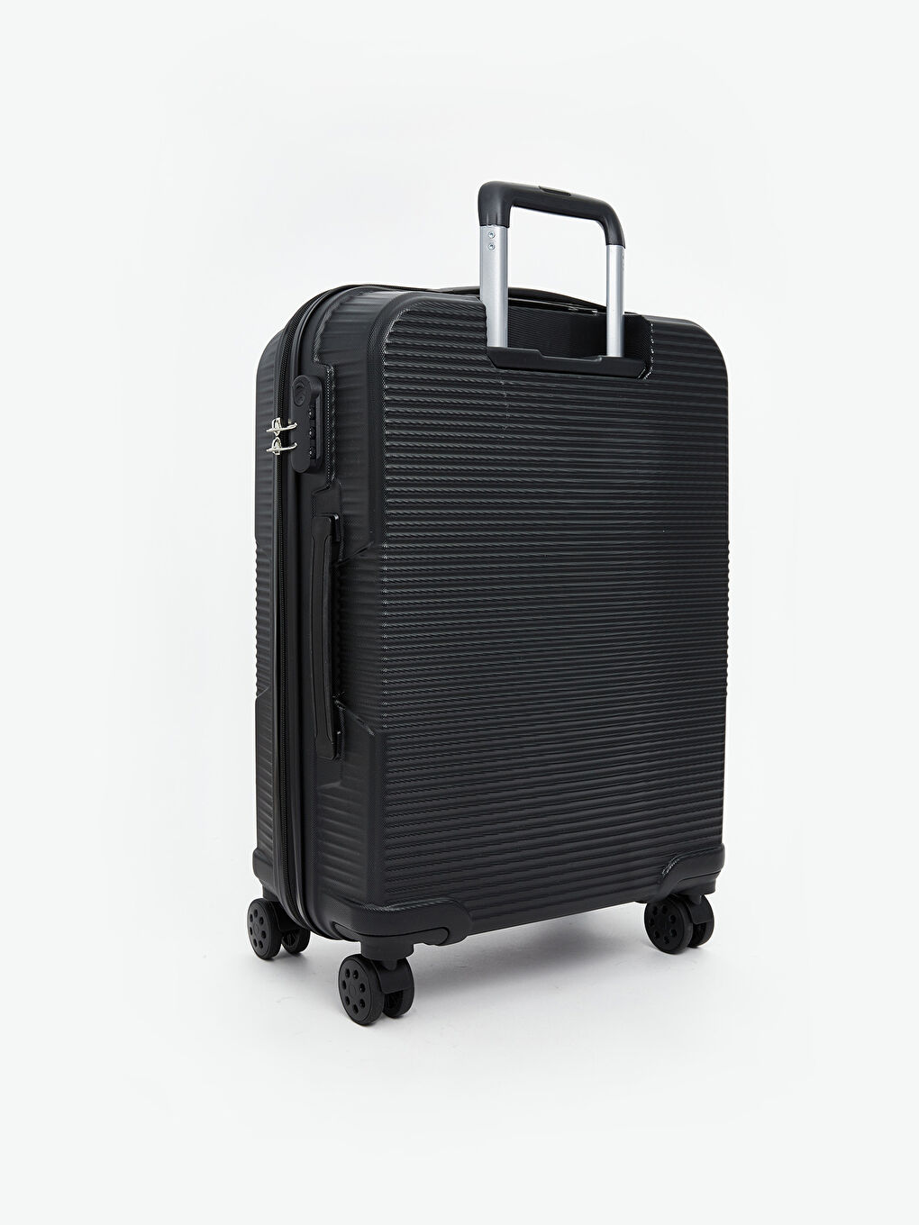 Lock Detailed Medium Size Suitcase-1