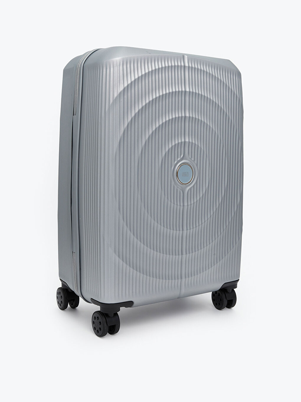 Gri Kilit Detaylı Büyük Boy Valiz