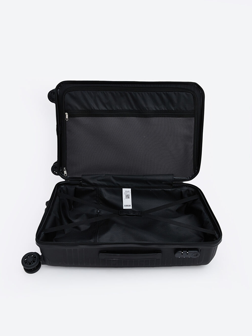 Siyah Kilit Detaylı Orta Boy Valiz-2