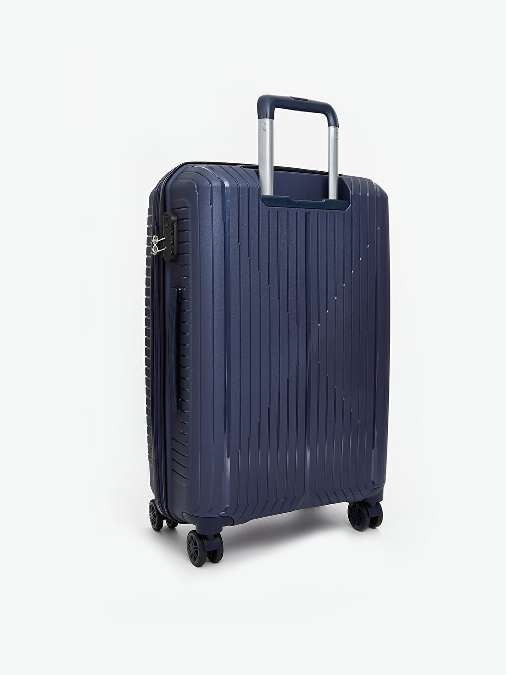 Lock Detailed Medium Size Suitcase-1
