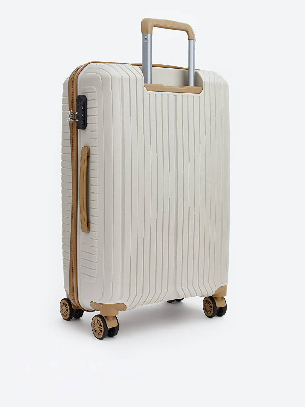 Large Suitcase with Lock Detail-1