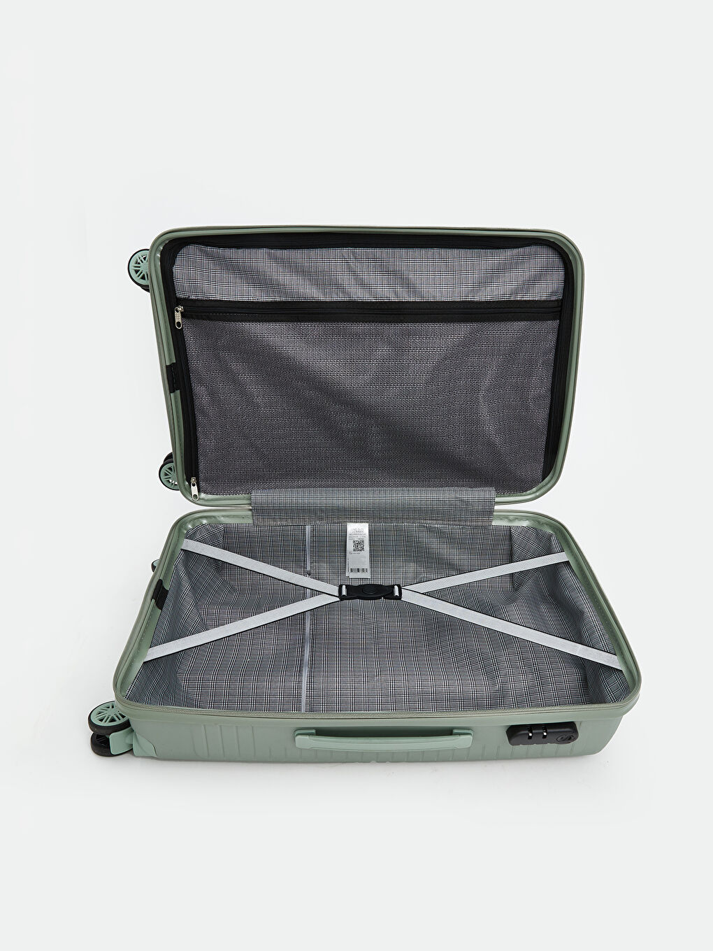 Large Suitcase with Lock Detail-2