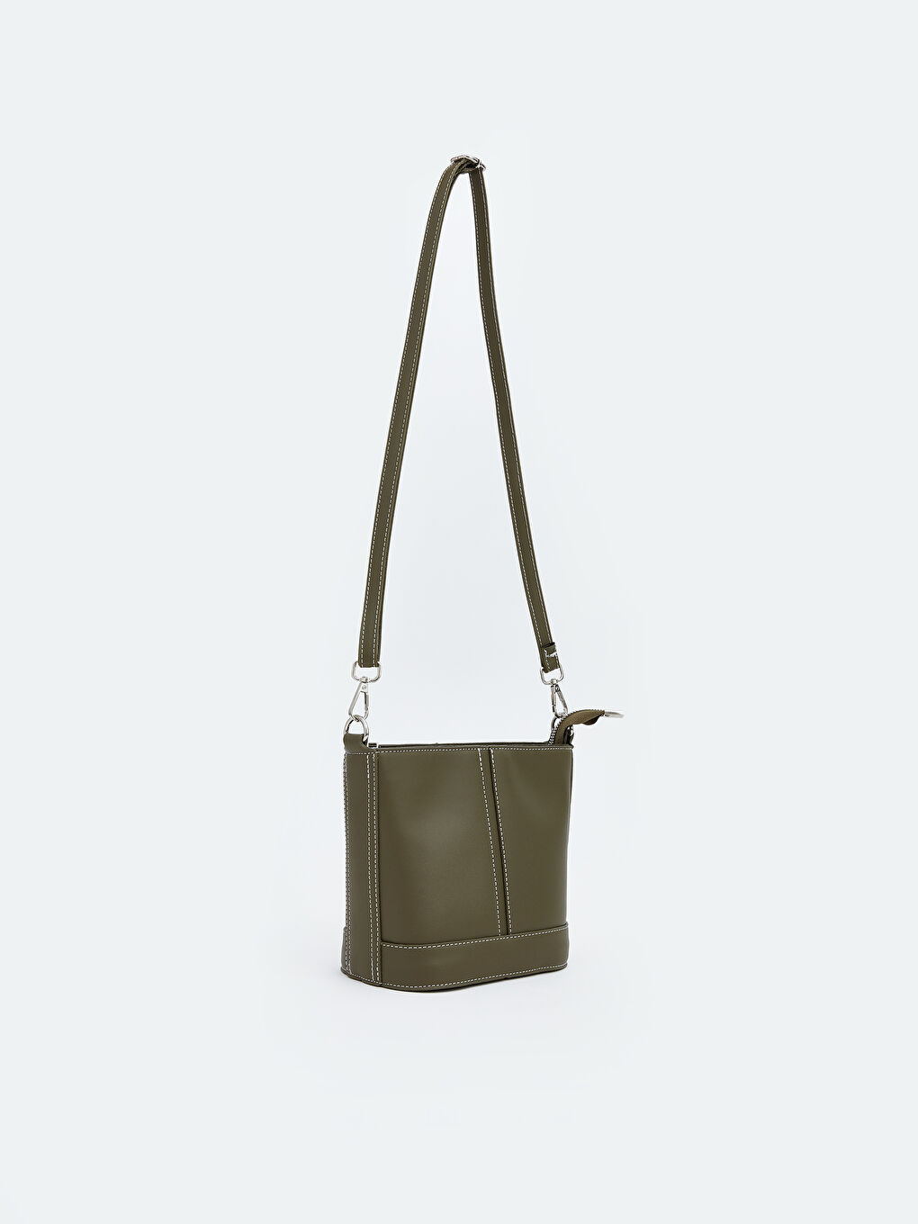 Leather-Look Women's Shoulder Bag