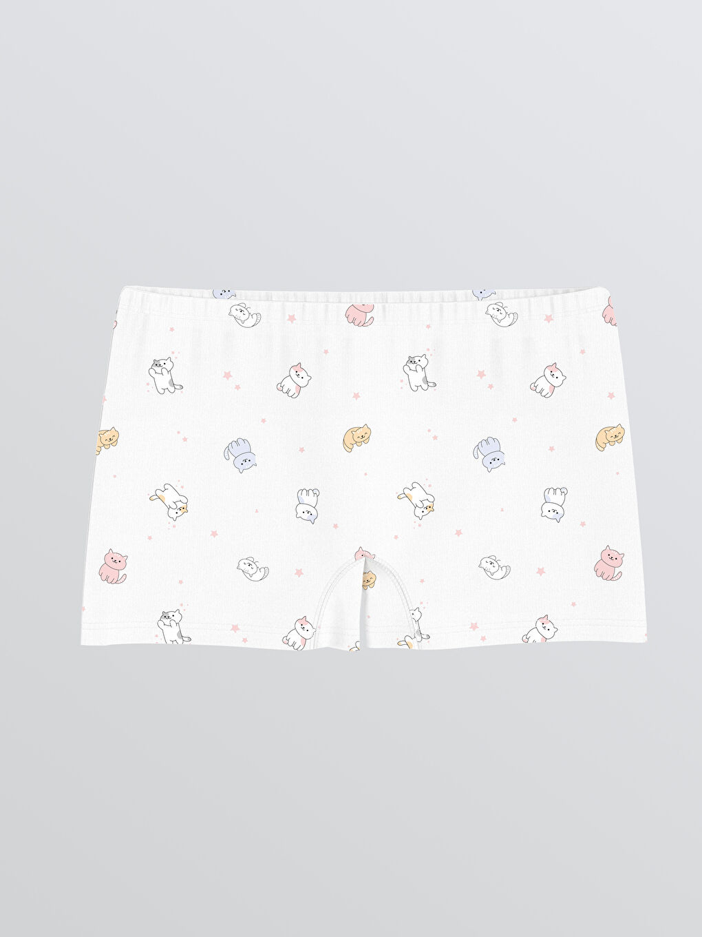 سراويل بوكسر مطبوعة للبنات - ٣ قطع-1