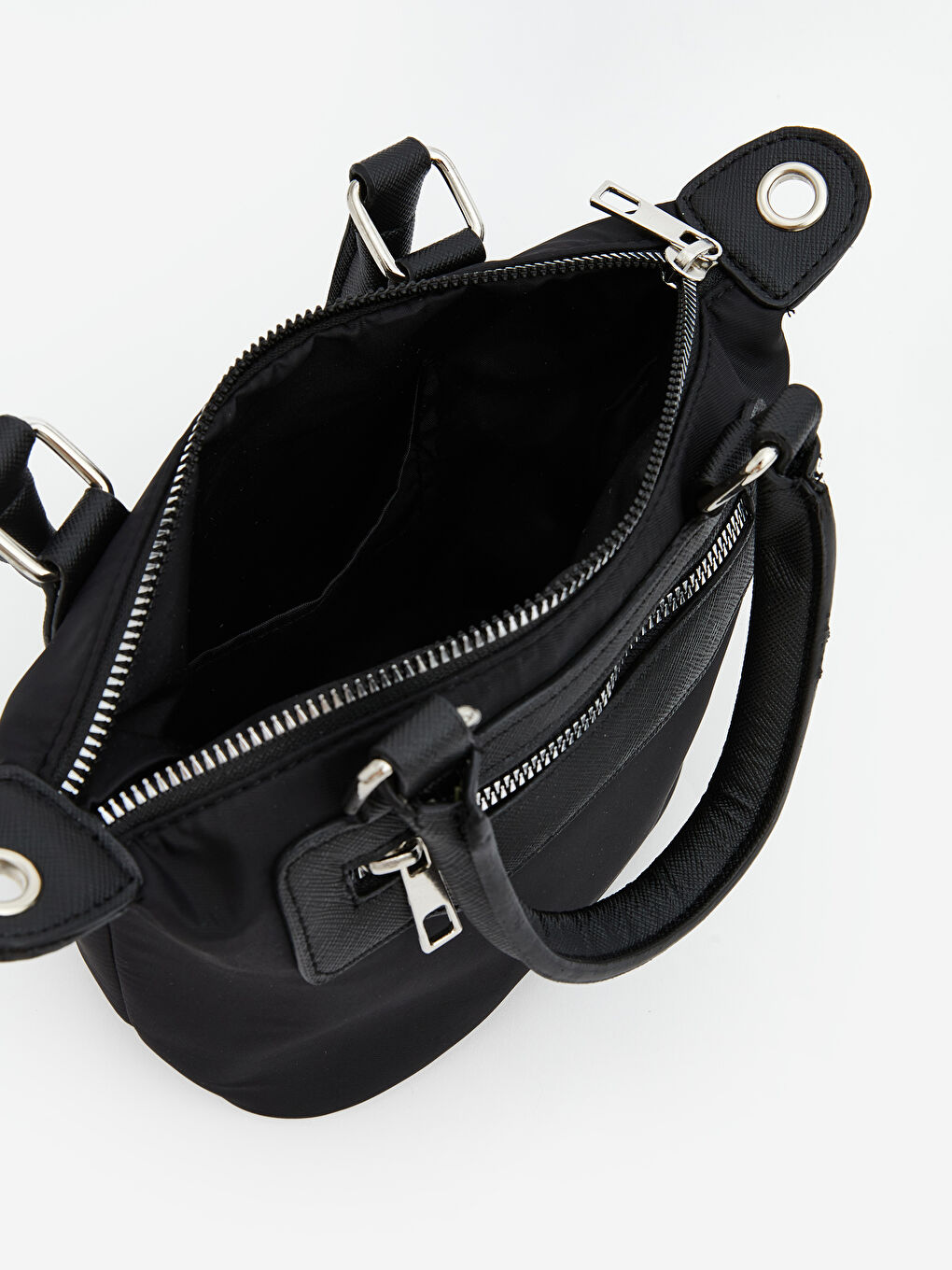 Siyah Çıkarılabilir Askılı Kadın Omuz Çantası-2