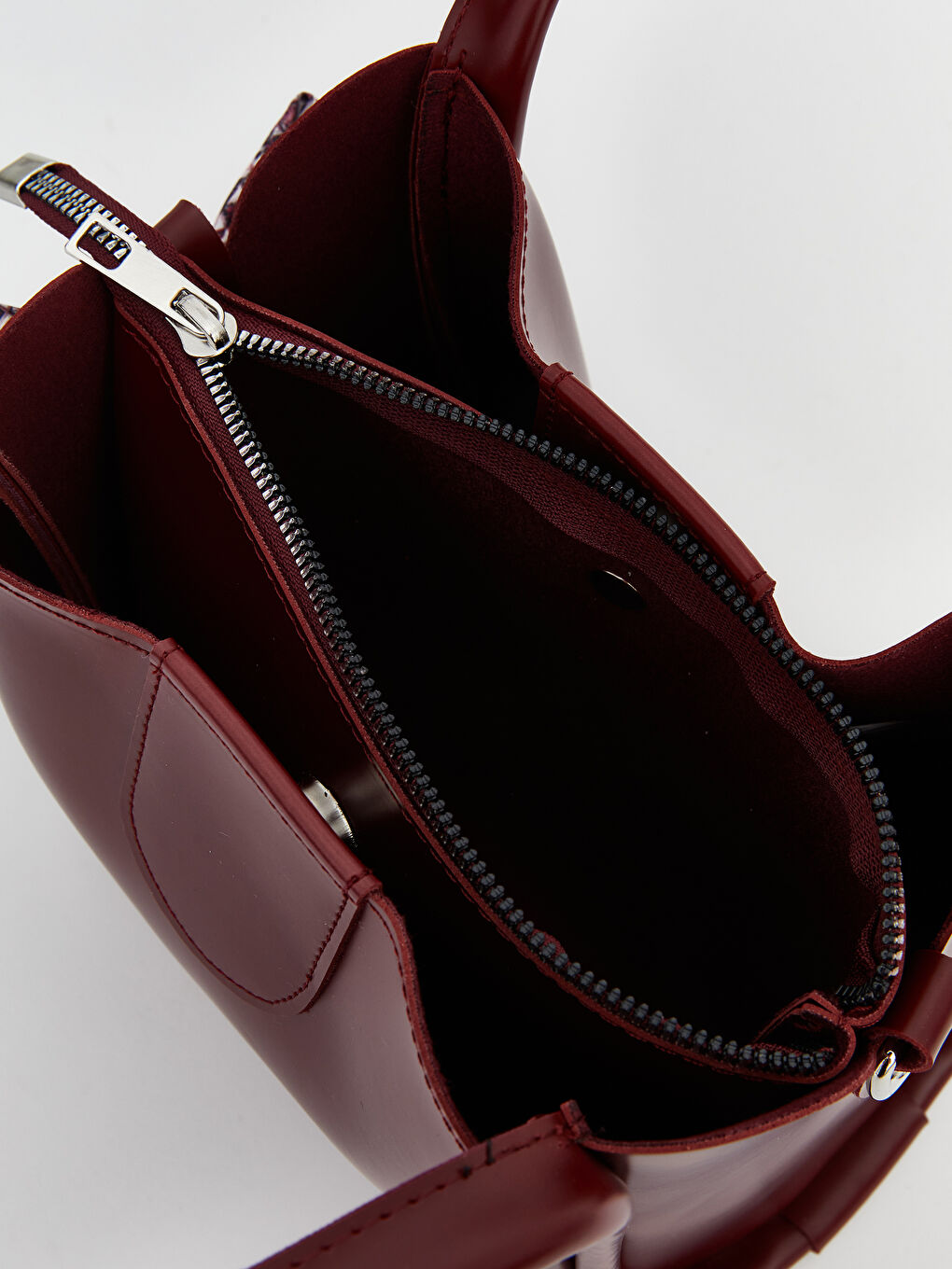 Scarf Detailed Women's Shoulder Bag-3