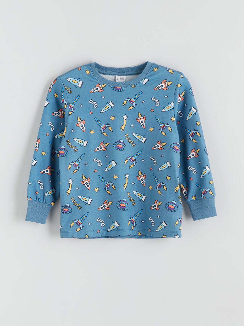 Pidžama komplet sa okruglim izrezom za dečake-1