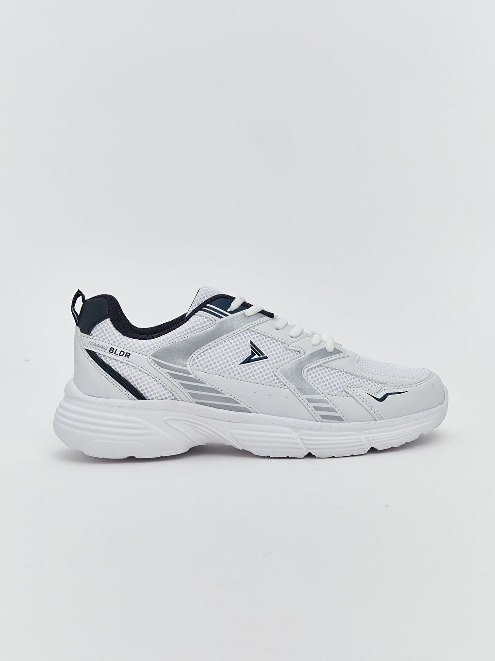 Beyaz Bağcıklı Erkek Spor Ayakkabı-1