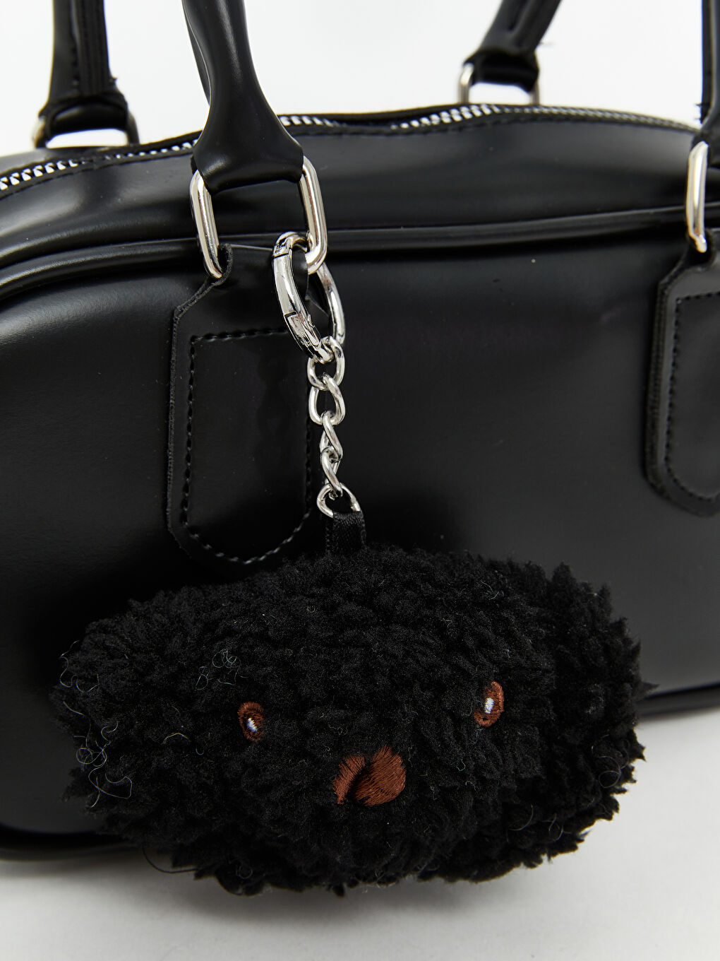 Siyah Omuz Askılı Kadın Omuz Çantası-2