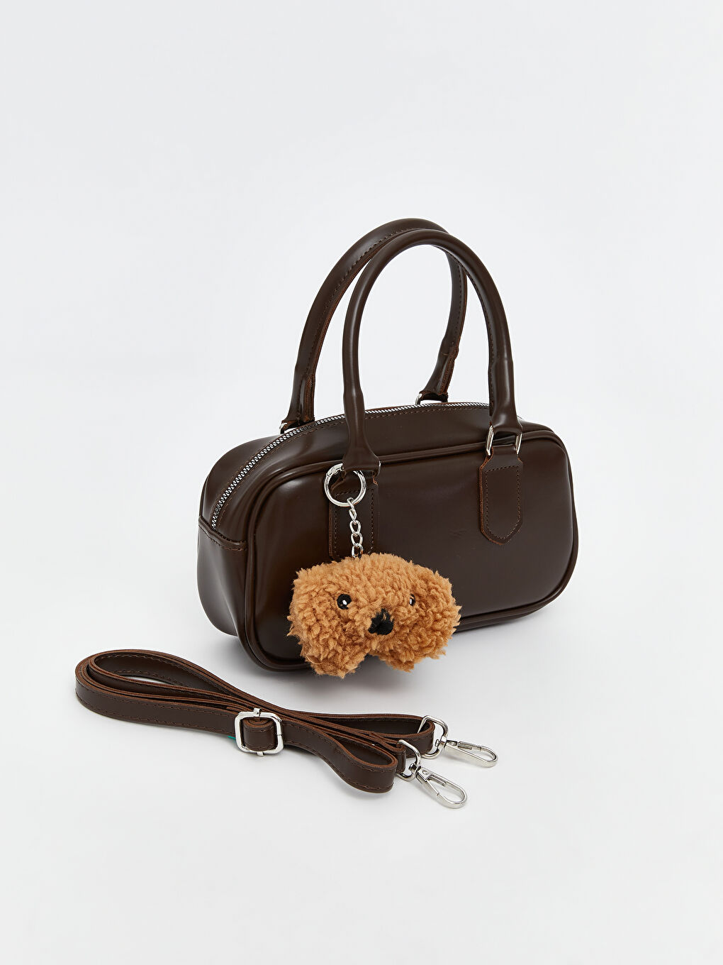 Kahverengi Omuz Askılı Kadın Omuz Çantası-1