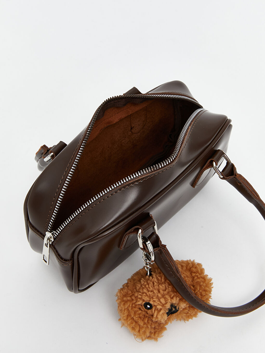 Kahverengi Omuz Askılı Kadın Omuz Çantası-3