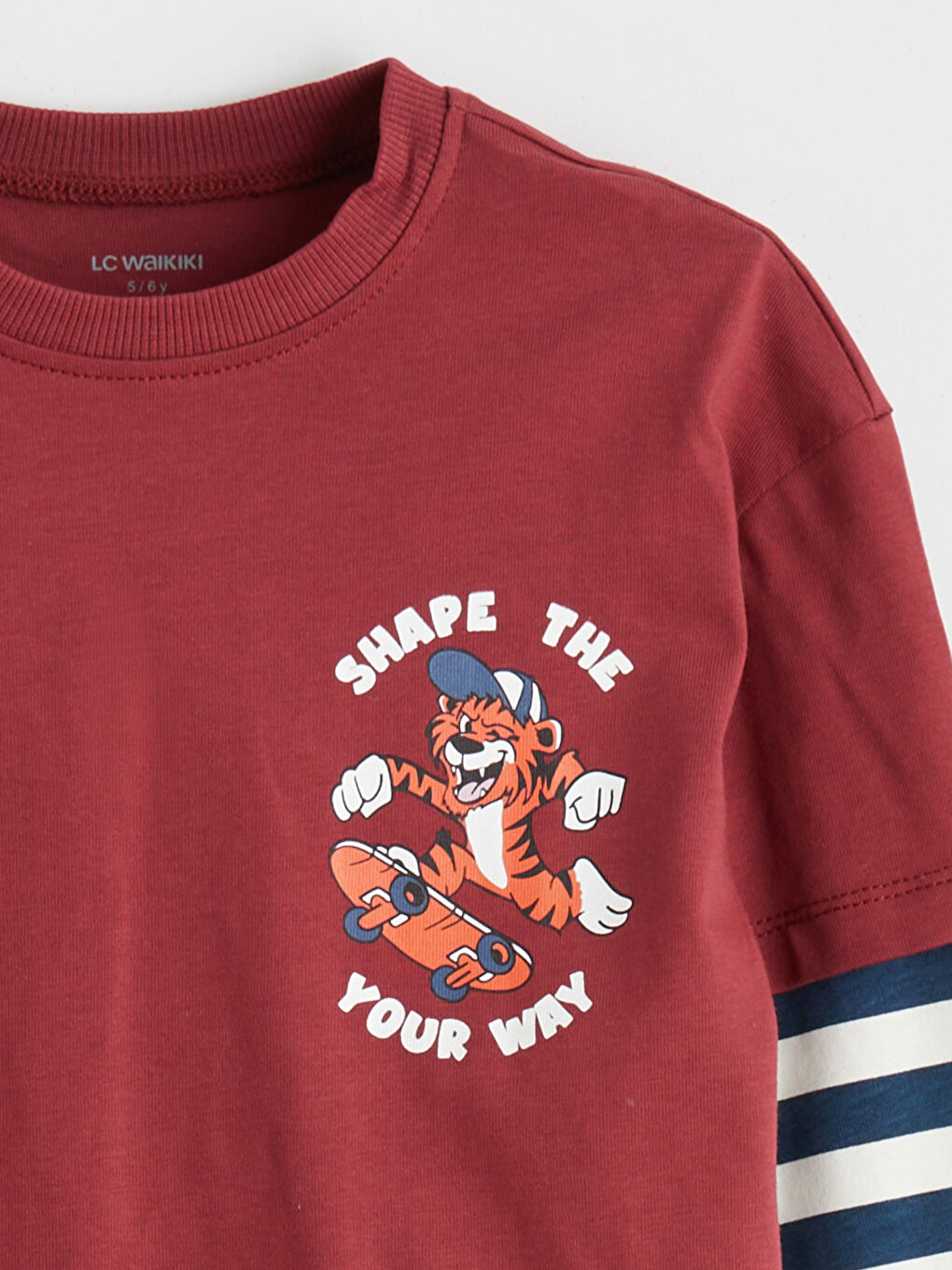 Majica za dečake sa okruglim izrezom-1