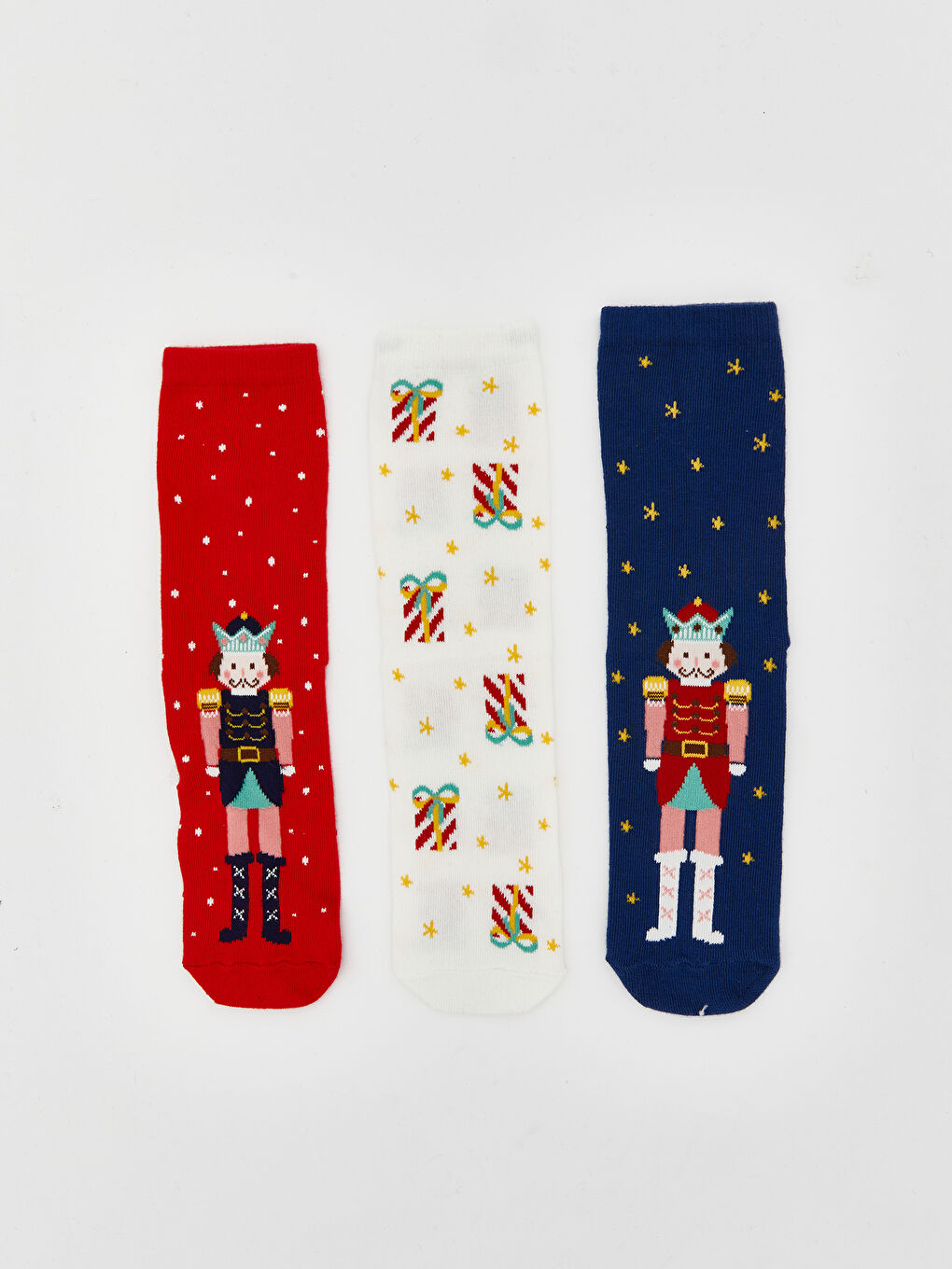 New Year Themed Women's Ankle Socks 3-Pack