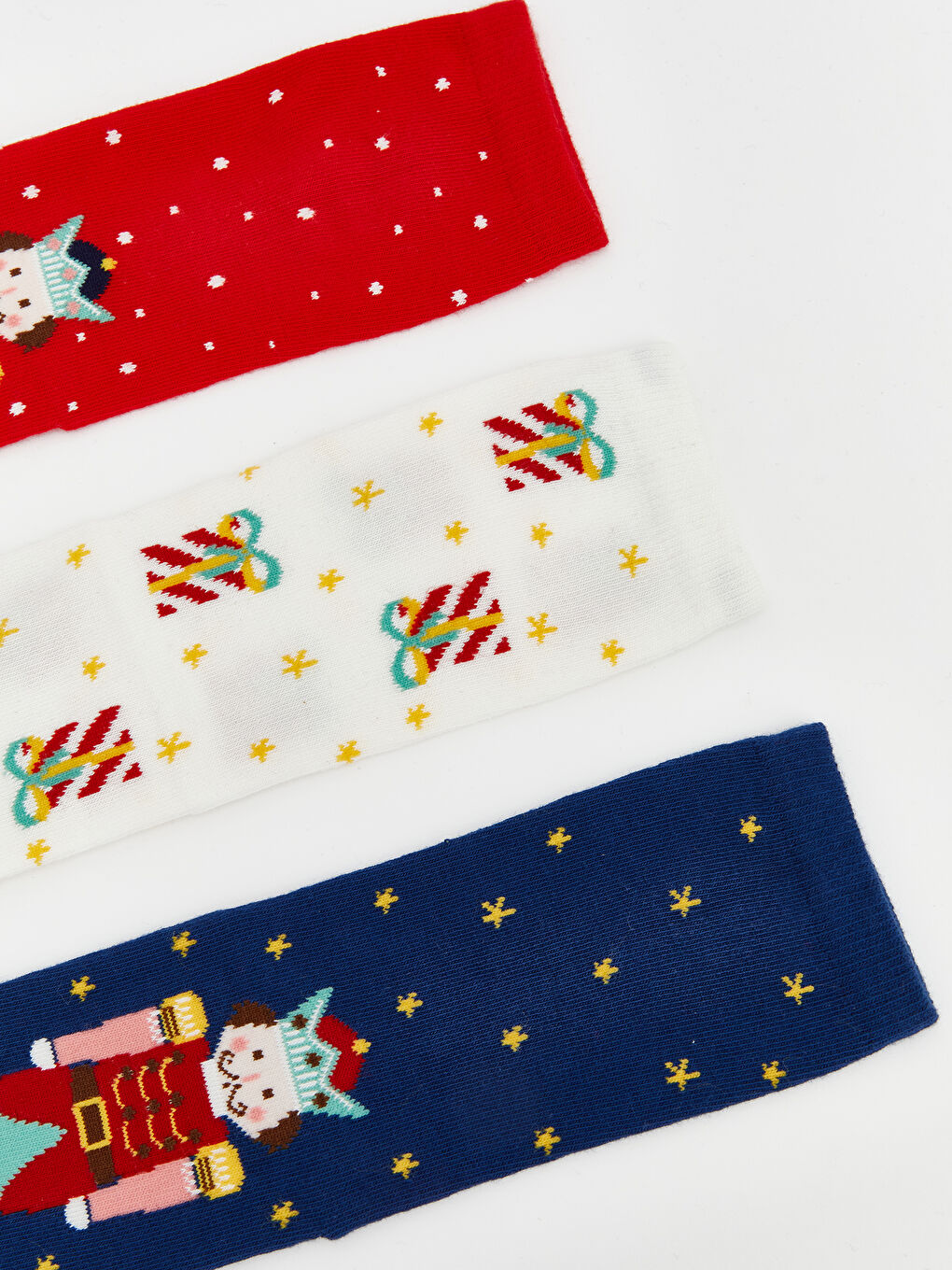 New Year Themed Women's Ankle Socks 3-Pack-2