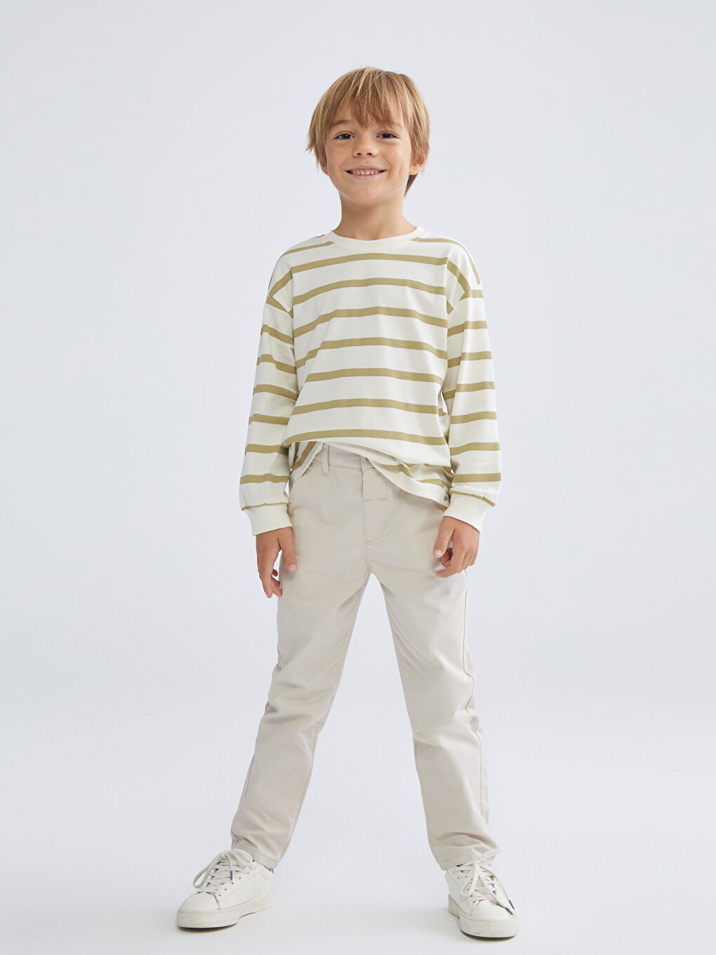 Adjustable Waist Boys' Trousers
