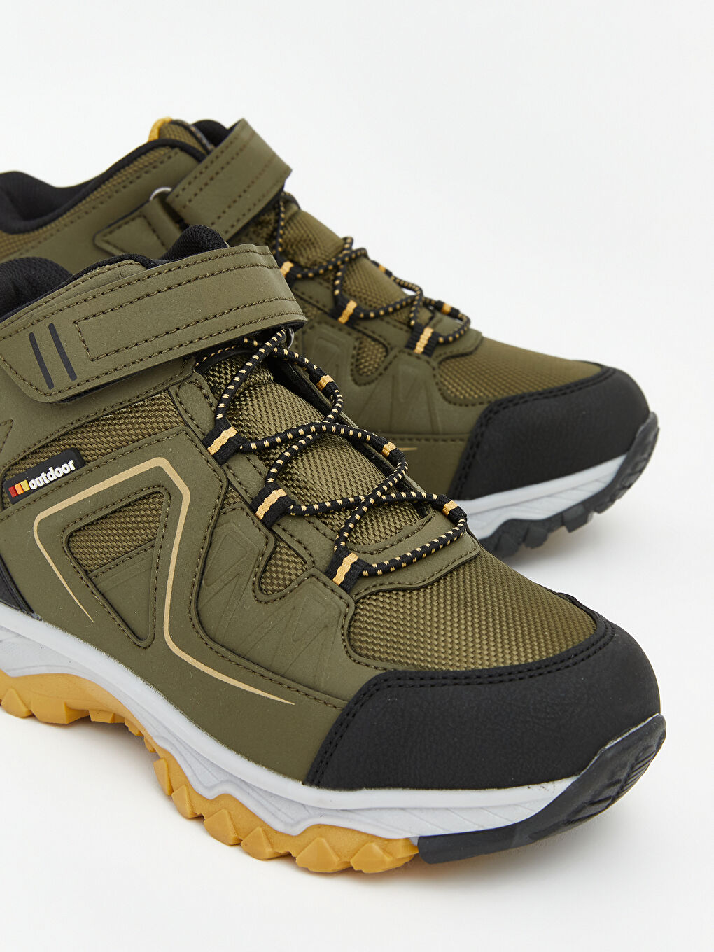 Haki Bağcıklı Kalın Tabanlı Erkek Bebek Bot-2