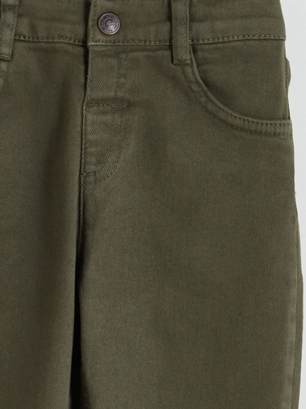 Boys' Trousers with Adjustable Elastic Waist-2