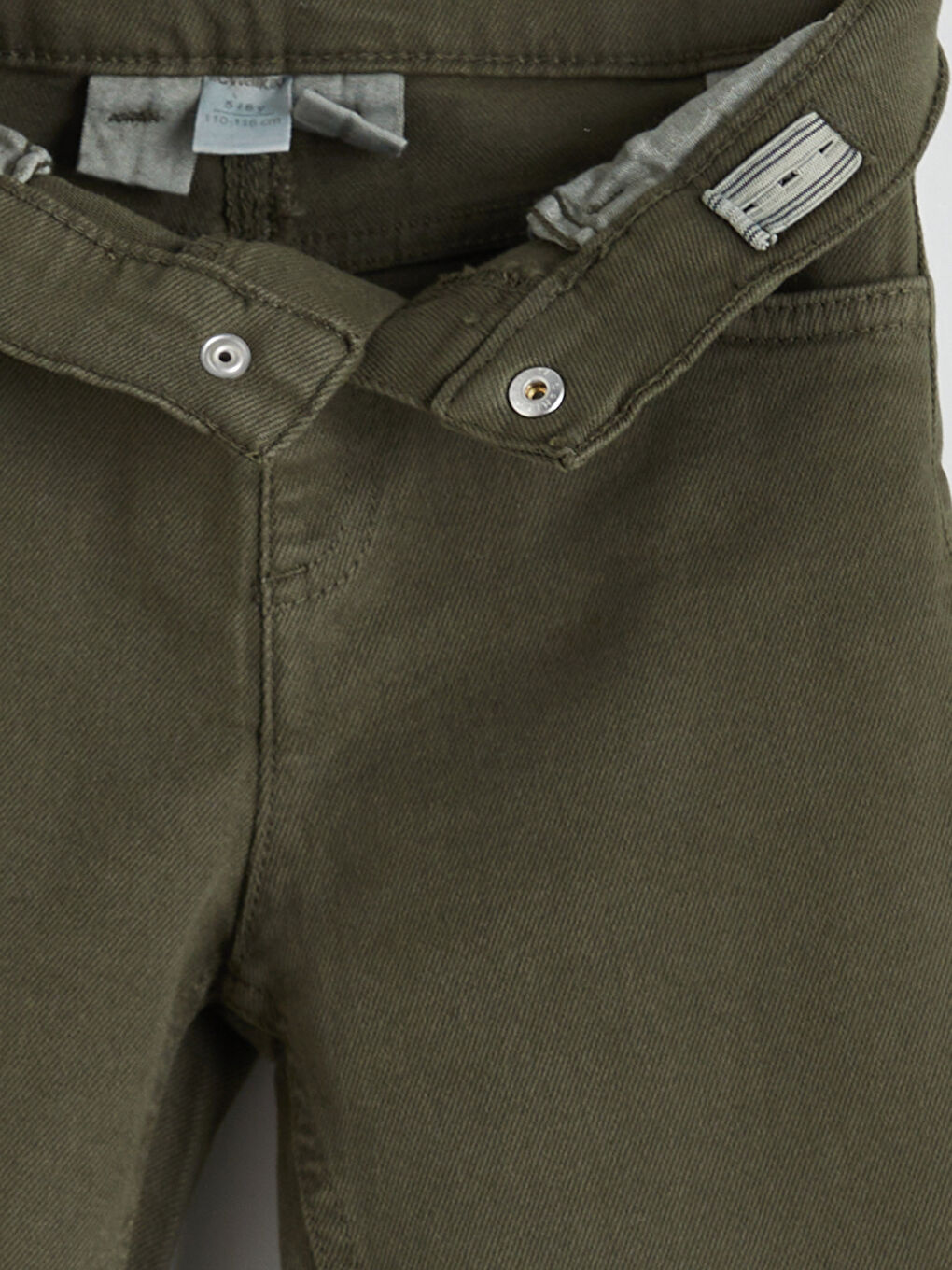Boys' Trousers with Adjustable Elastic Waist-3