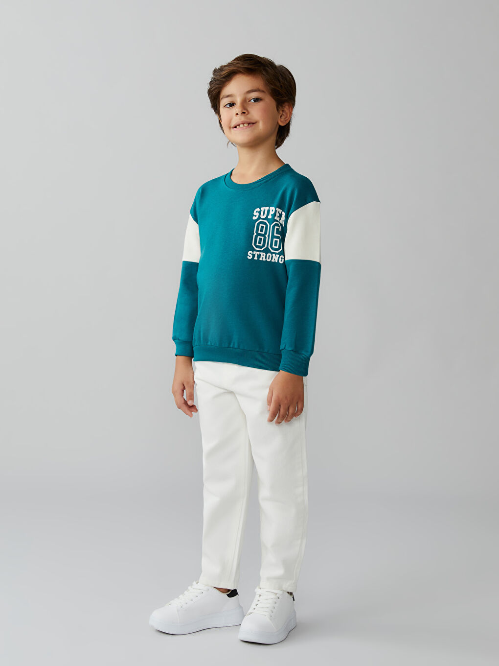 Elasticated Waist Boys' Trousers