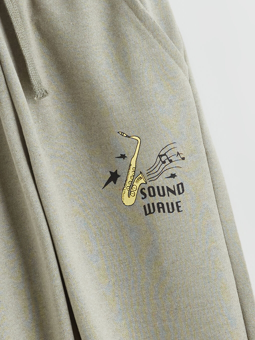 Yeşil Beli Lastikli Erkek Çocuk Jogger Eşofman Altı-1