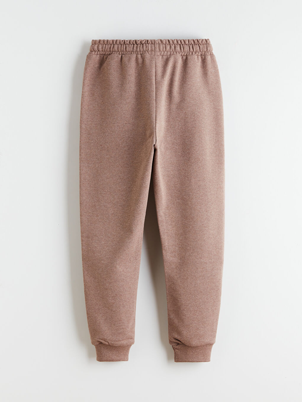 Kahverengi Beli Lastikli Erkek Çocuk Jogger Eşofman Altı-1