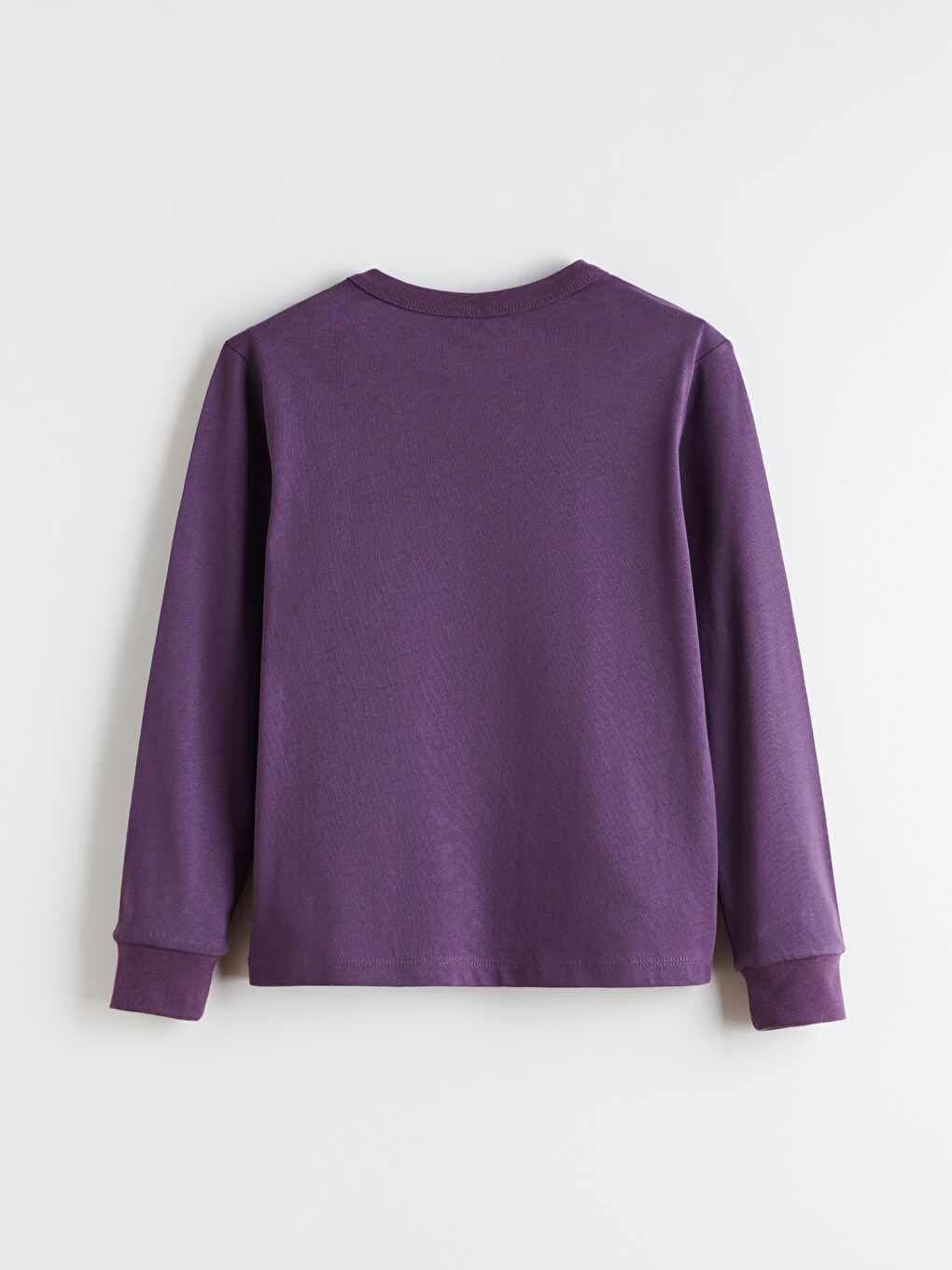 Mürdüm Bisiklet Yaka Baskılı Erkek Çocuk Tişört-1