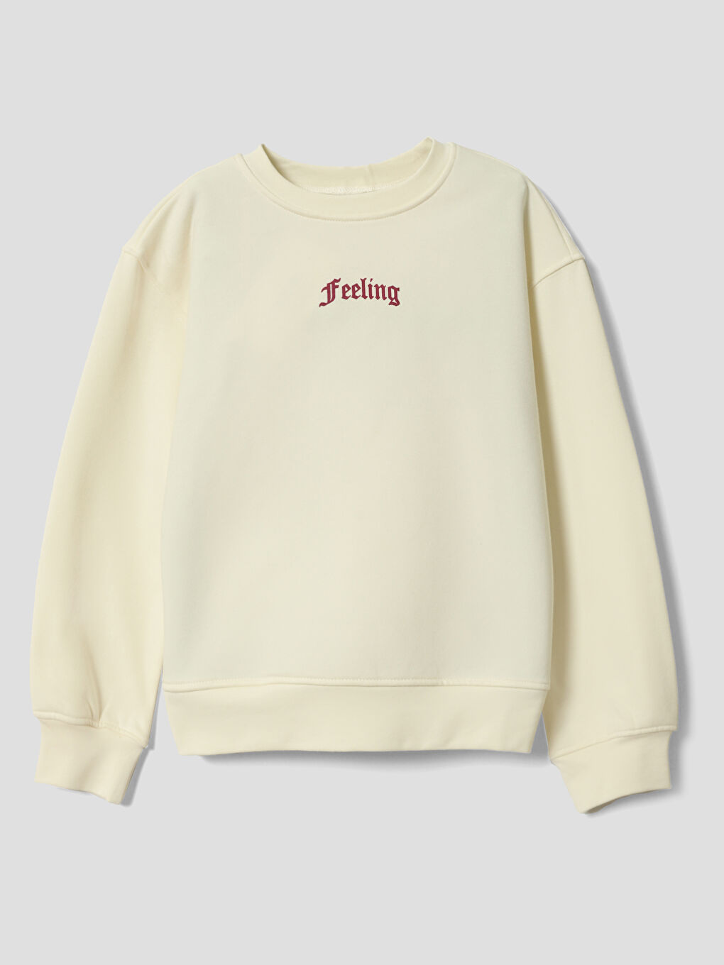 Crew Neck Girls' Sweatshirt