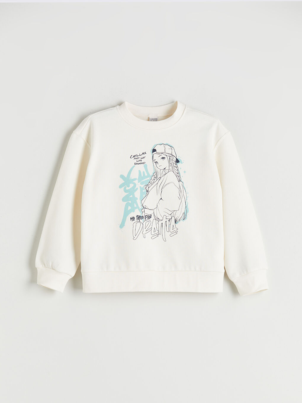 Crew Neck Girls' Sweatshirt