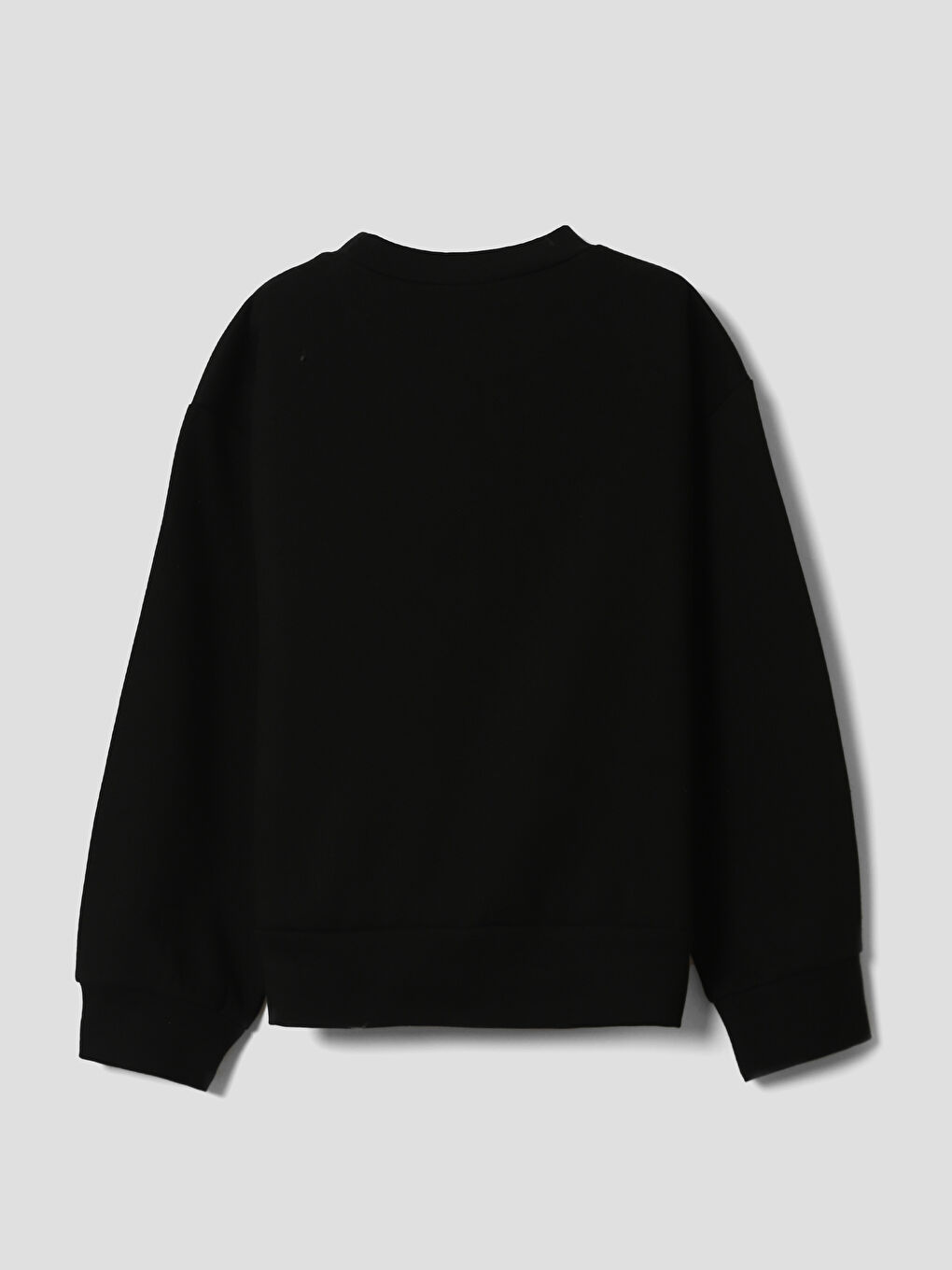 Crew Neck Girls' Sweatshirt-1